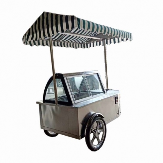 De alta calidad a baja temperatura personalizado helado de pantalla de carros 