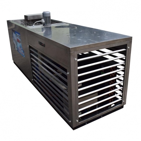 Personalizado 5kg 304 de acero inoxidable de hielo cubo grande de hielo que hace la máquina 