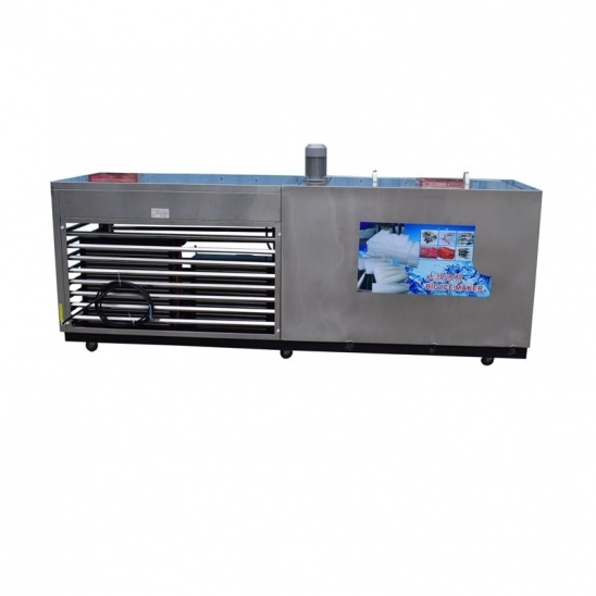 Personalizado 5kg 304 de acero inoxidable de hielo cubo grande de hielo que hace la máquina 