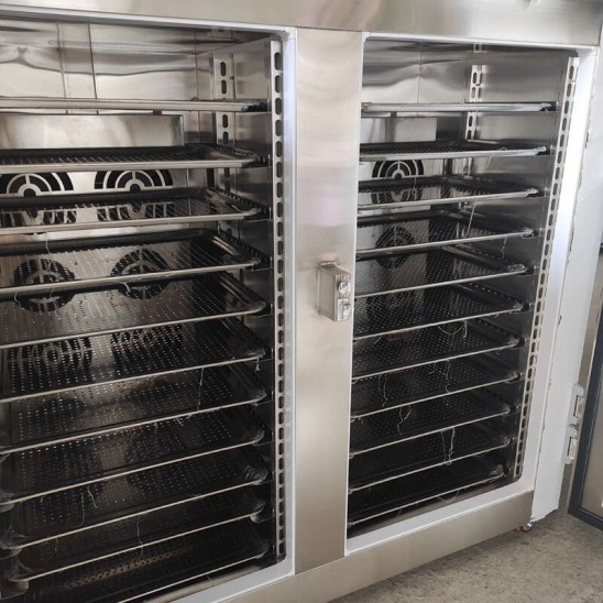 venta directa Tres puertas Máquina de congelación rápida de refrigeración por aire enchufable 