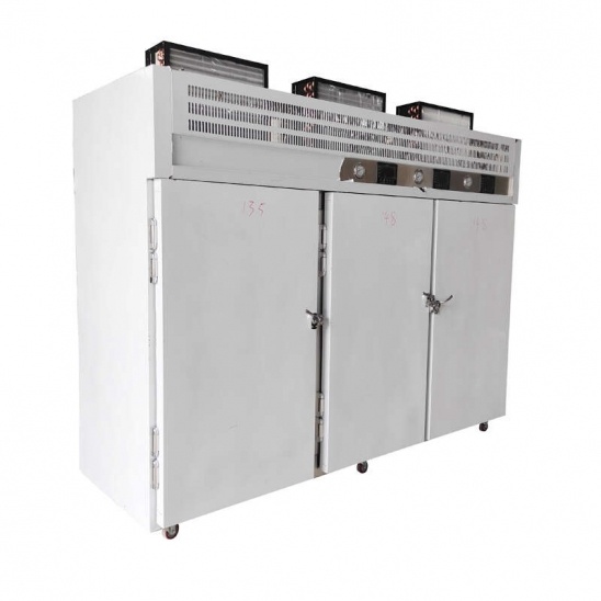 venta directa Tres puertas Máquina de congelación rápida de refrigeración por aire enchufable 