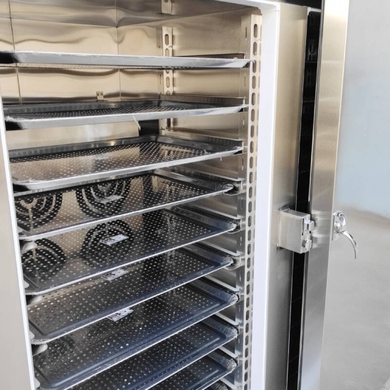 menos 40 grados centígrados puerta doble comercial enfriador de aire armario de congelación rápida de acero inoxidable 